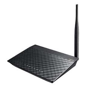 Asus RT-N10E, 150mbit wireless 4 +1 portar