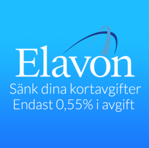 Inl&ouml;senavtal Elavon 0.55% Debitkort
