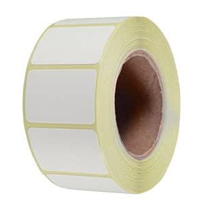Etiketter 38x25 Thermo, Avtagningsbar