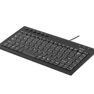 Minitangentbord, USB, 1,5m, svart
